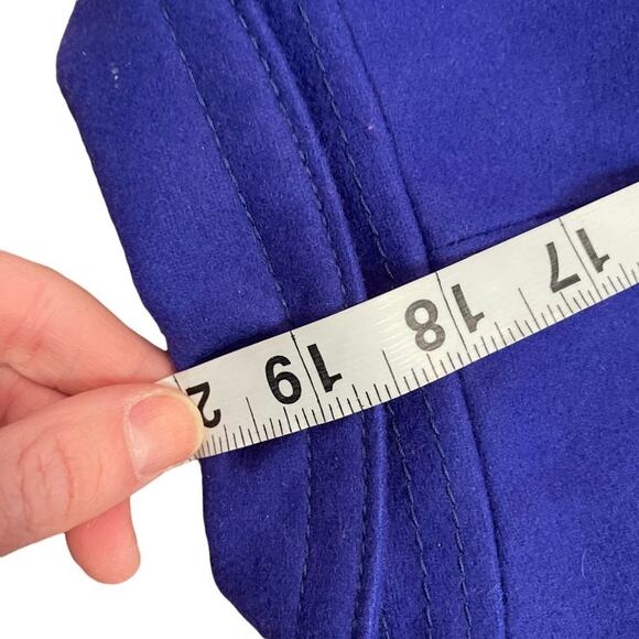 Gap Blogger Favorite Royal Purple Wool Moto Jacket in Ultra Violet - Picture 10 of 10